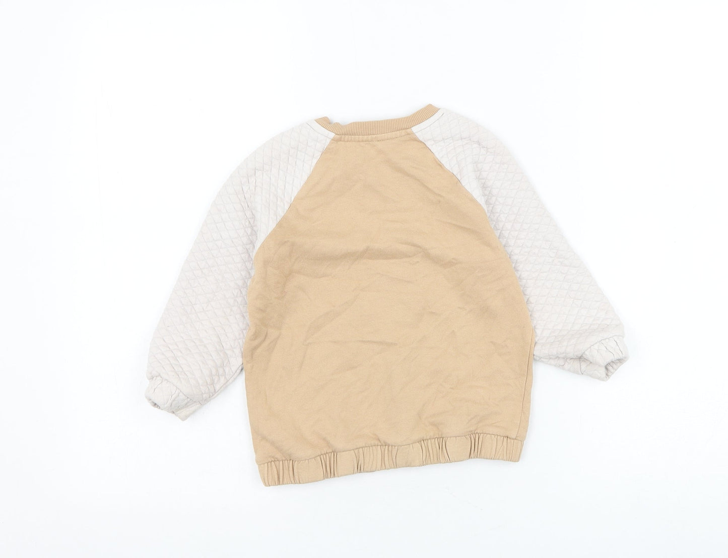George Boys Brown Cotton Pullover Sweatshirt Size 3-4 Years Pullover - Living the Dream
