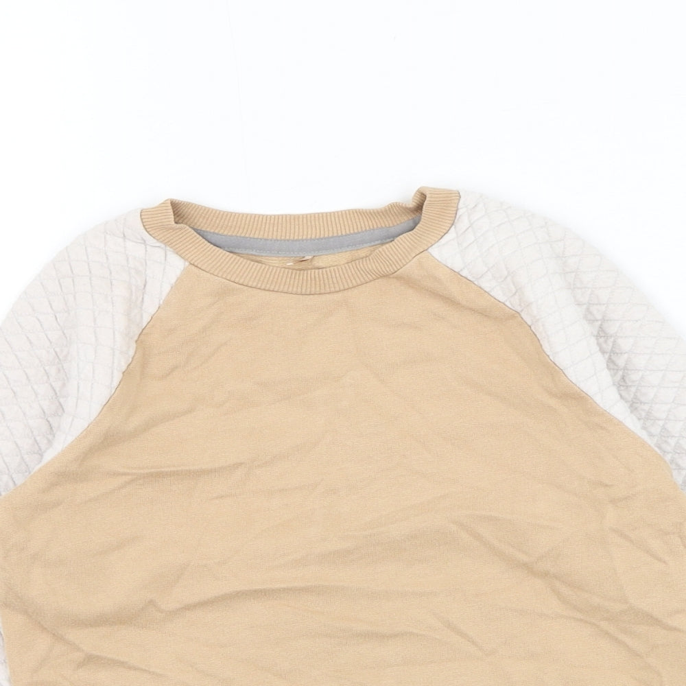 George Boys Brown Cotton Pullover Sweatshirt Size 3-4 Years Pullover - Living the Dream