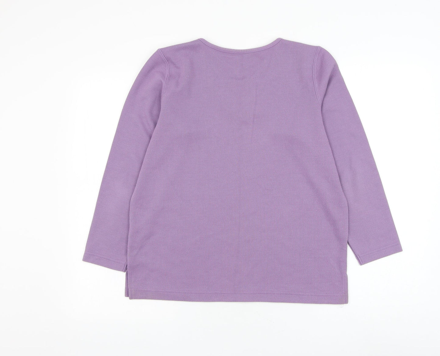 Womens UK Size S Bonmarché Purple Pullover Jumper