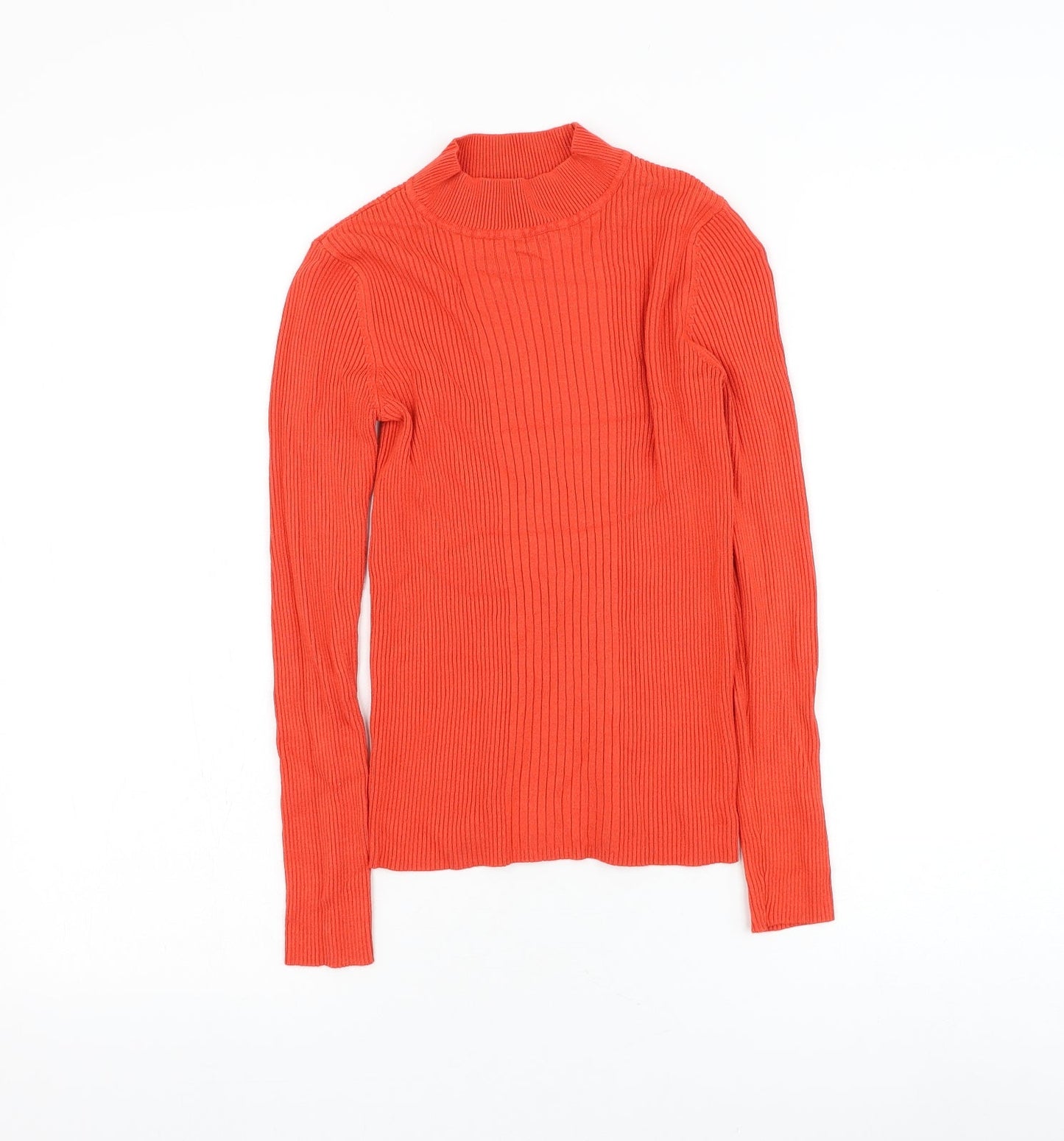 Womens UK Size S Marks and Spencer Red Pullover Jumper