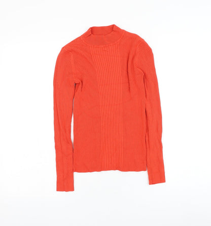 Womens UK Size S Marks and Spencer Red Pullover Jumper