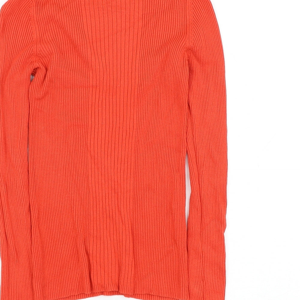 Womens UK Size S Marks and Spencer Red Pullover Jumper