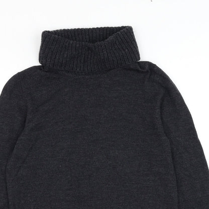 Womens UK Size S Preworn Grey Pullover Jumper