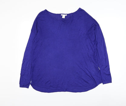 Womens UK Size S H&M Blue Pullover Jumper