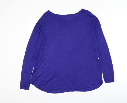 Womens UK Size S H&M Blue Pullover Jumper