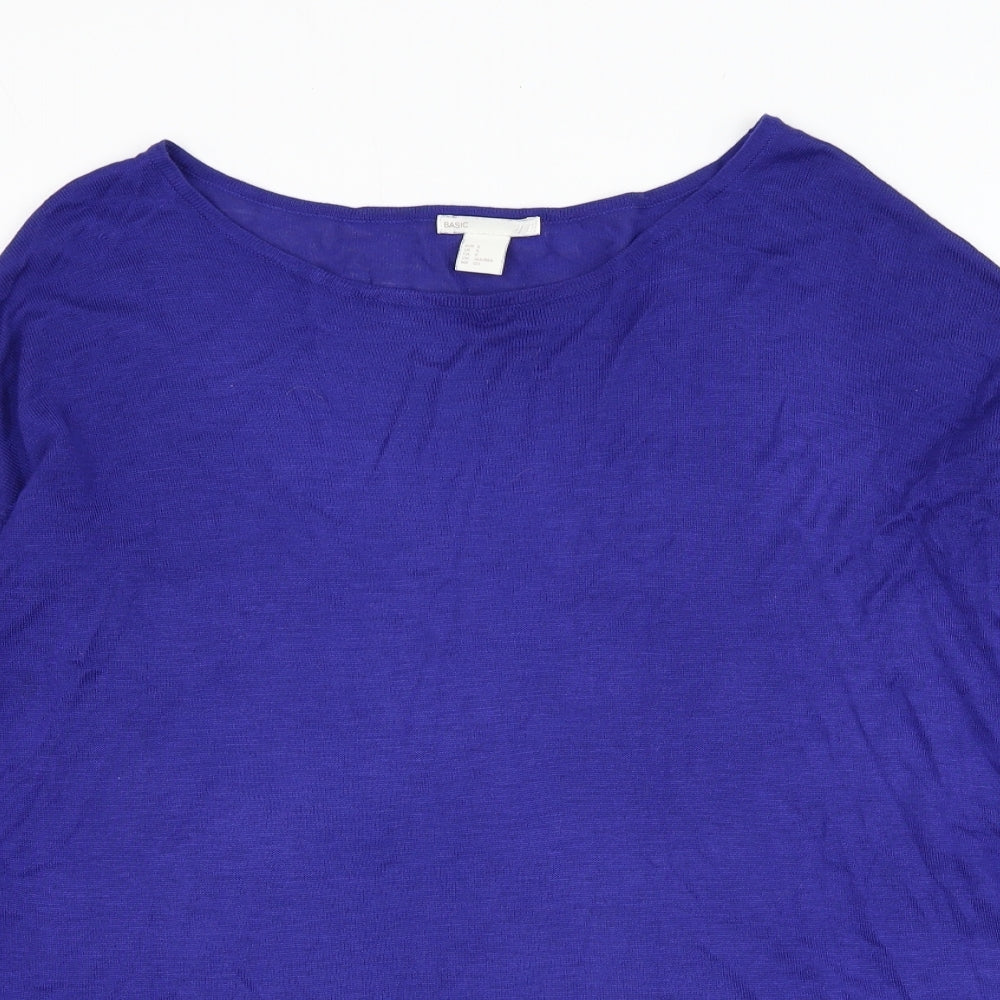 Womens UK Size S H&M Blue Pullover Jumper