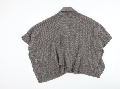 Womens UK Size M NEXT Brown Cardigan Jumper