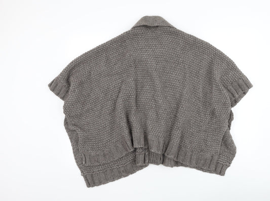 Womens UK Size M NEXT Brown Cardigan Jumper