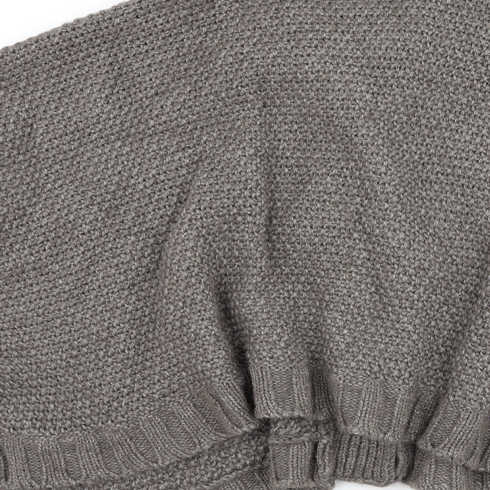 Womens UK Size M NEXT Brown Cardigan Jumper