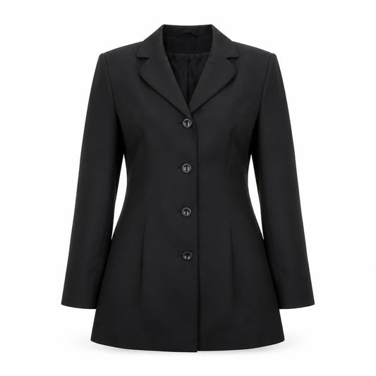 Womens UK Size 12 Essentials Black Jacket