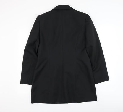 Womens UK Size 12 Essentials Black Jacket