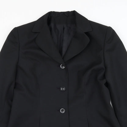 Womens UK Size 12 Essentials Black Jacket