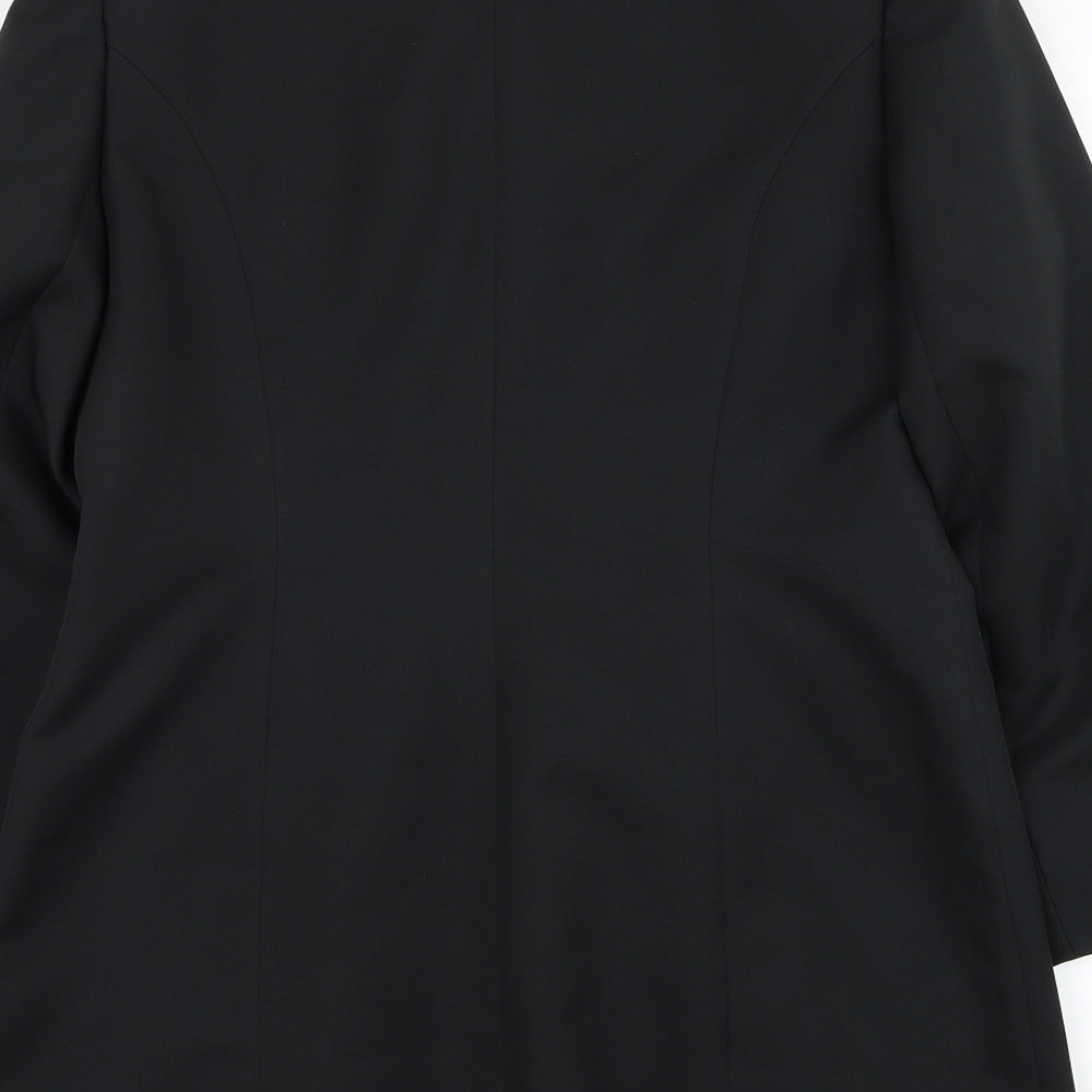 Womens UK Size 12 Essentials Black Jacket