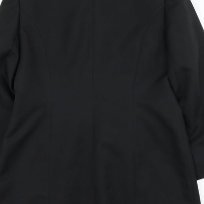 Womens UK Size 12 Essentials Black Jacket