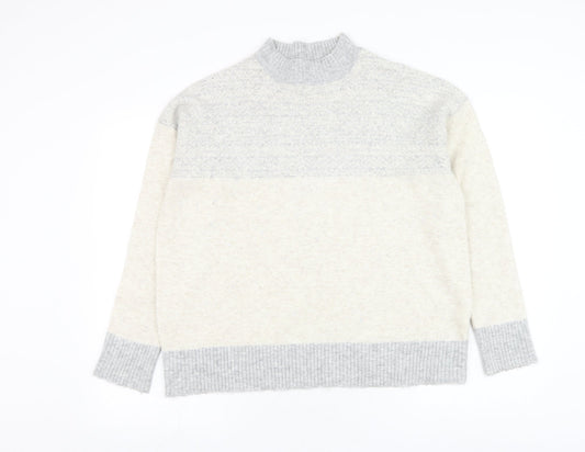 Womens UK Size 14 Atmosphere Ivory Pullover Jumper