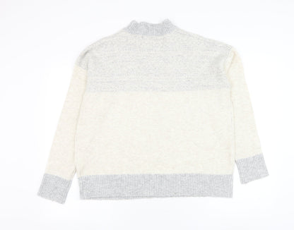 Womens UK Size 14 Atmosphere Ivory Pullover Jumper