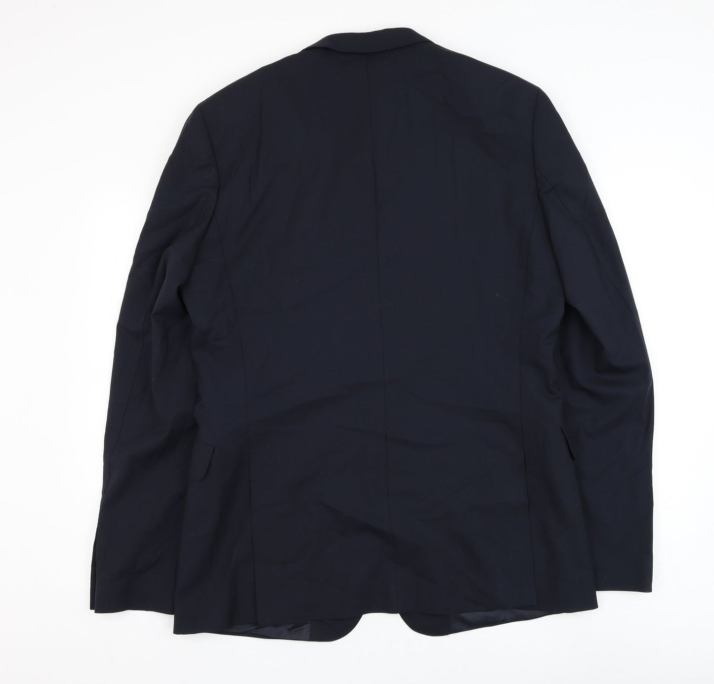 Gagliardi Mens Blue Wool Jacket Suit Jacket Size 40
