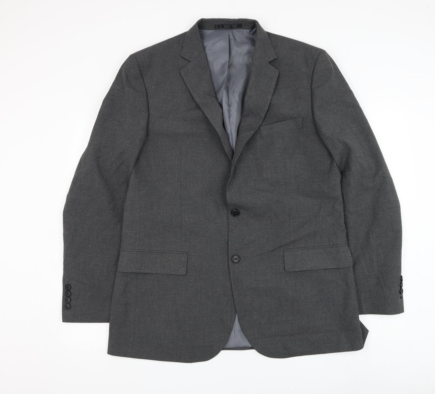 Mens UK Size 42 Marks and Spencer Regular Grey Suit Jacket