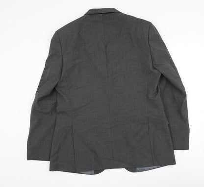 Mens UK Size 42 Marks and Spencer Regular Grey Suit Jacket