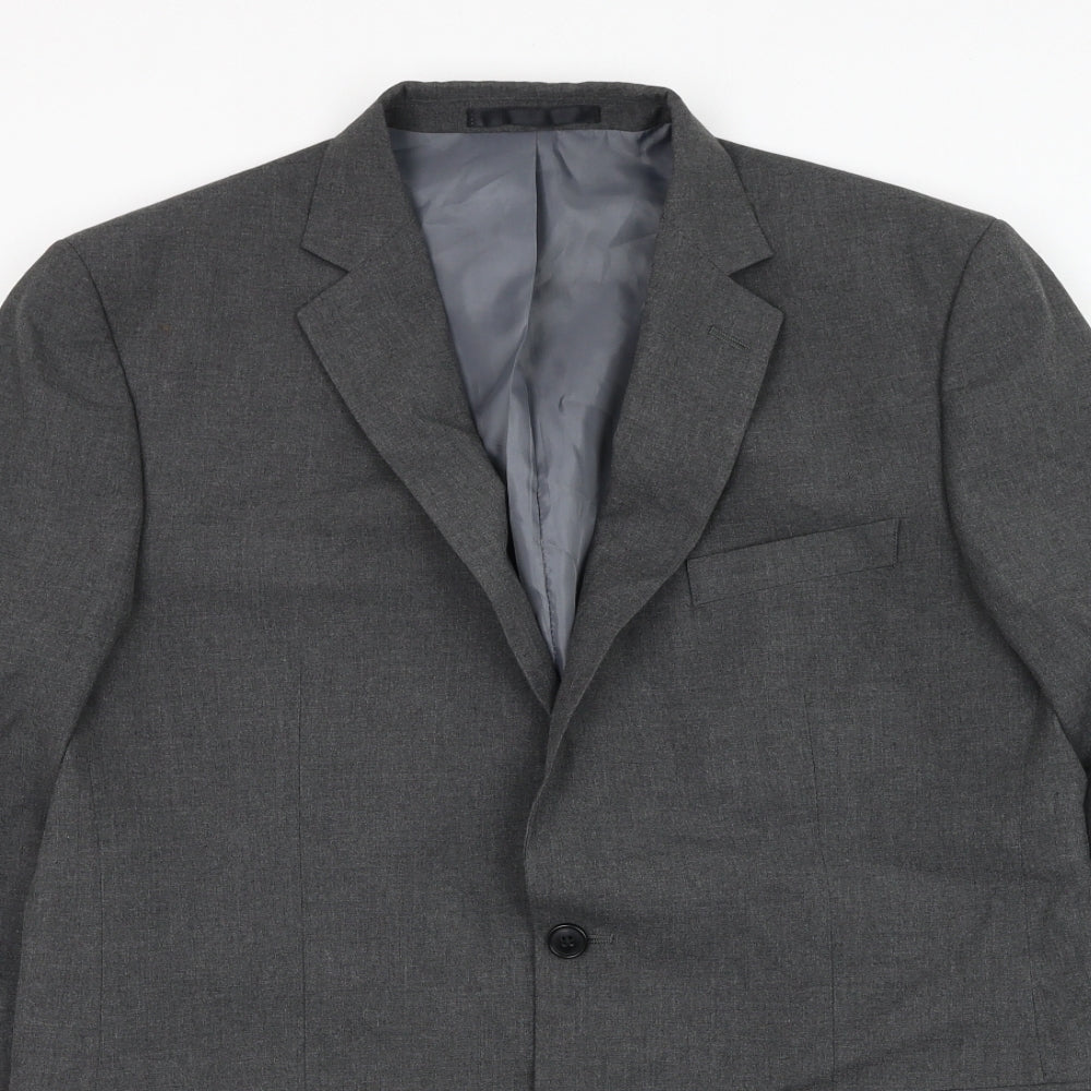 Mens UK Size 42 Marks and Spencer Regular Grey Suit Jacket