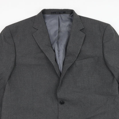 Mens UK Size 42 Marks and Spencer Regular Grey Suit Jacket