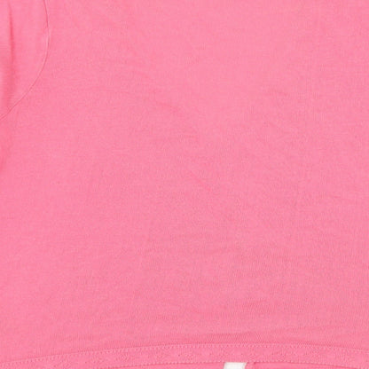 Womens UK Size 14 Marks and Spencer Pink Cape Jumper