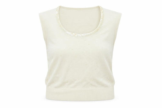 Womens UK Size L Precis Ivory Pullover Jumper
