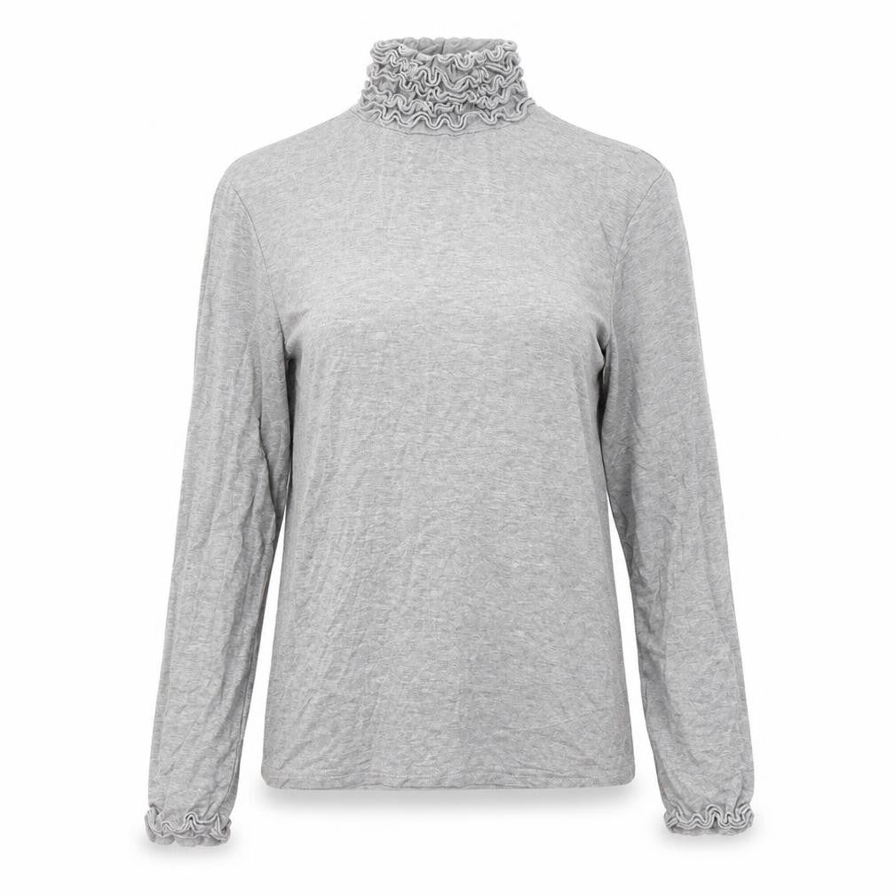 Womens UK Size 8 Preworn Grey Pullover Jumper