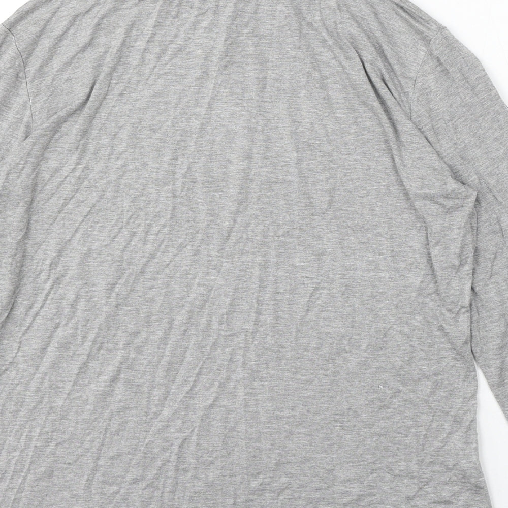 Womens UK Size 8 Preworn Grey Pullover Jumper
