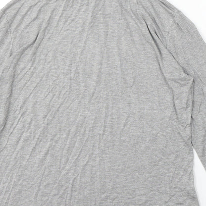 Womens UK Size 8 Preworn Grey Pullover Jumper