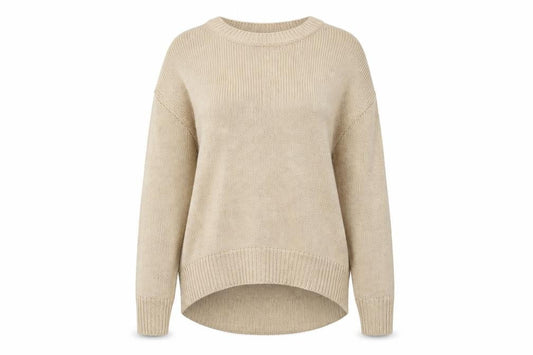 Womens UK Size S New Look Beige Pullover Jumper