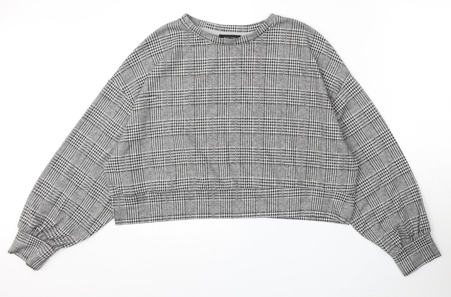 Womens UK Size 16 New Look Grey Pullover Jumper