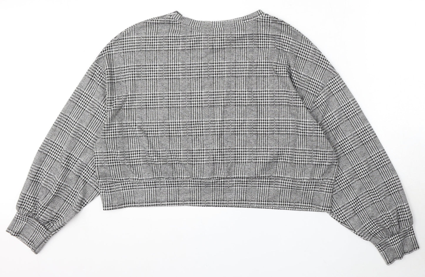 Womens UK Size 16 New Look Grey Pullover Jumper