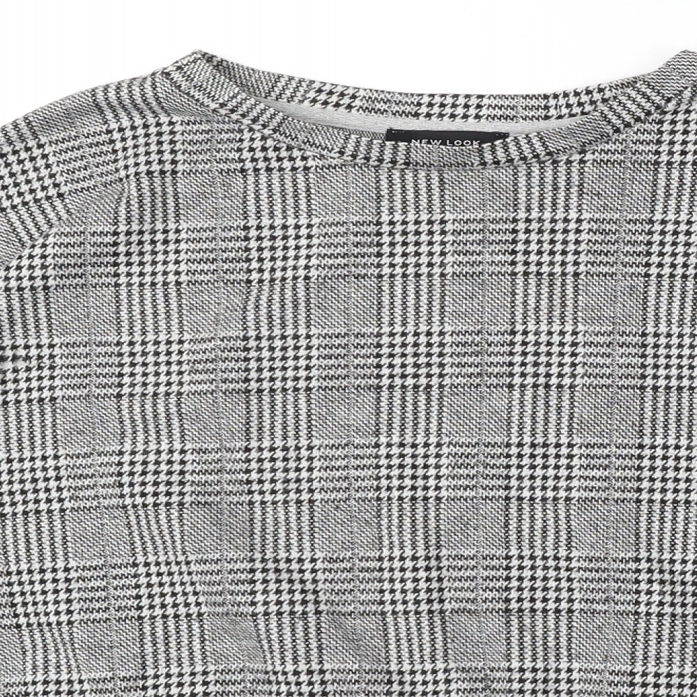 Womens UK Size 16 New Look Grey Pullover Jumper