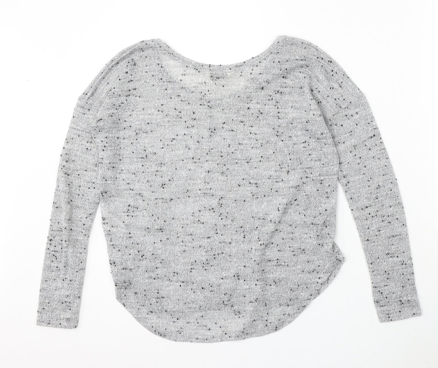 Womens UK Size 8 Miss Selfridge Grey Pullover Jumper