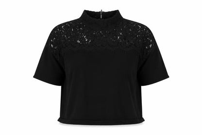 Womens UK Size 8 Topshop Black Pullover Jumper