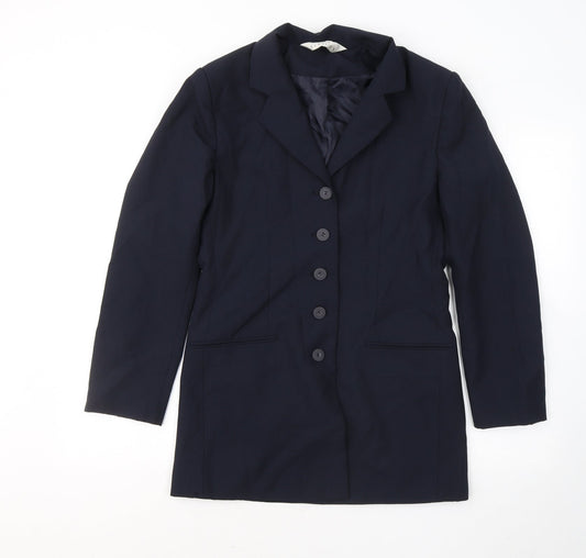 Womens UK Size 10 Modern Classics Blue Jacket