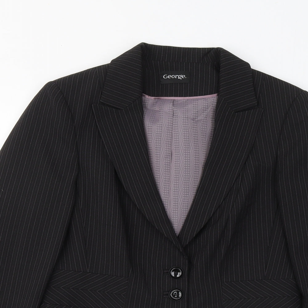 Womens UK Size 10 George Black Jacket