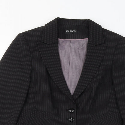 Womens UK Size 10 George Black Jacket