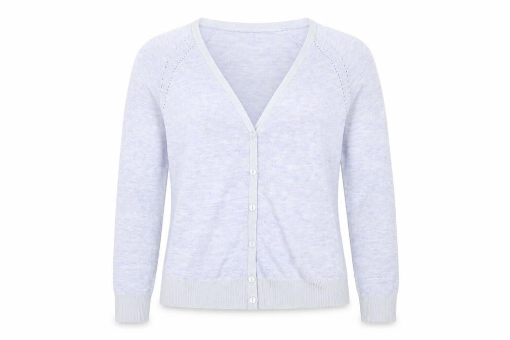 Womens UK Size 10 Dorothy Perkins Blue Cardigan Jumper