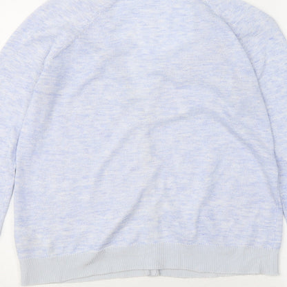 Womens UK Size 10 Dorothy Perkins Blue Cardigan Jumper