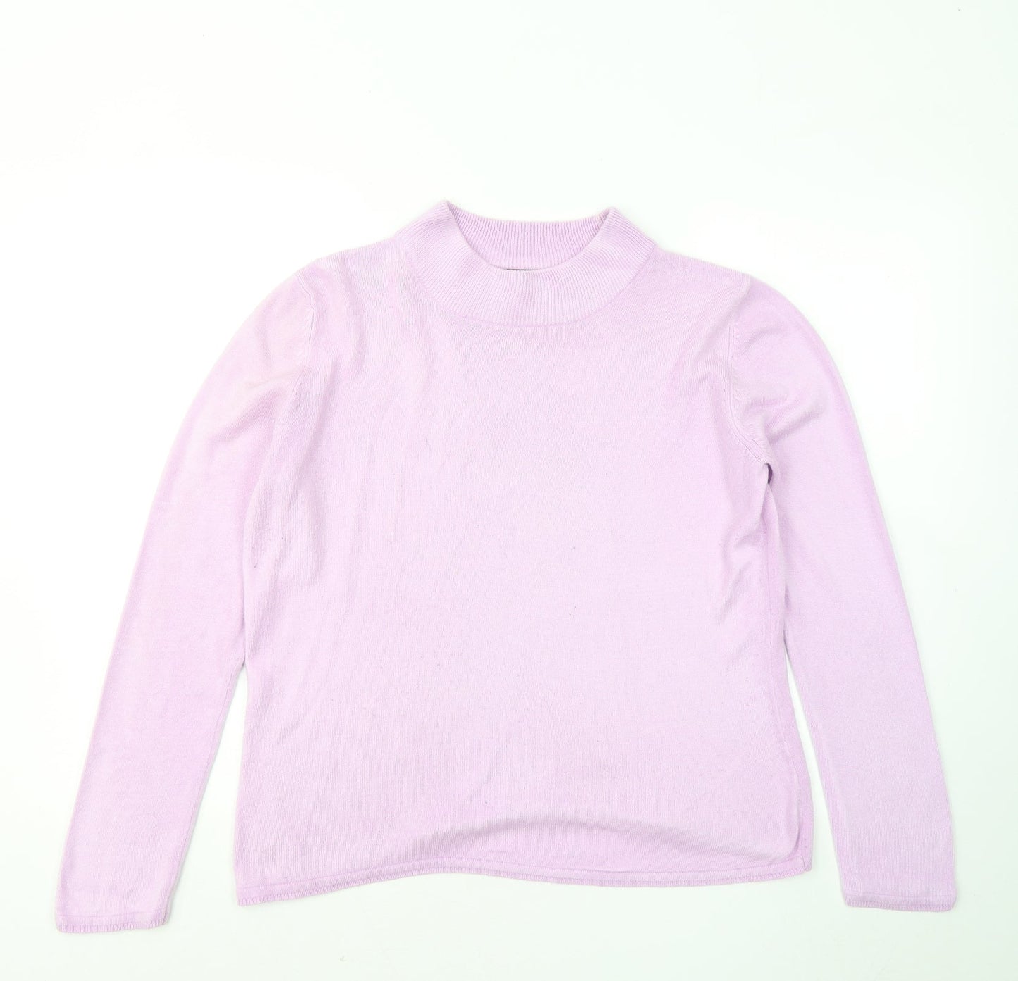 Womens UK Size M Bonmarché Pink Pullover Jumper