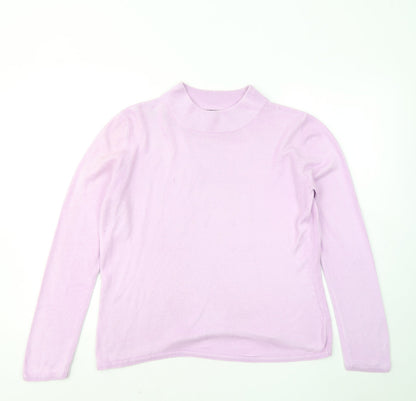 Womens UK Size M Bonmarché Pink Pullover Jumper