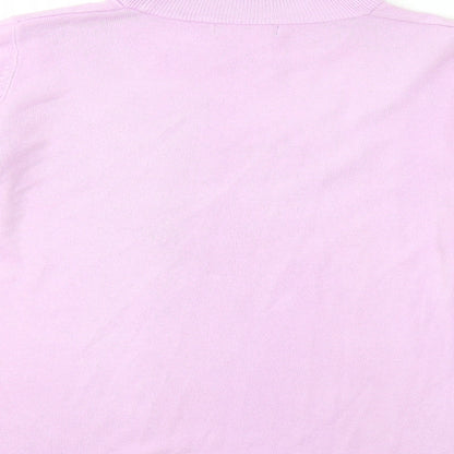 Womens UK Size M Bonmarché Pink Pullover Jumper