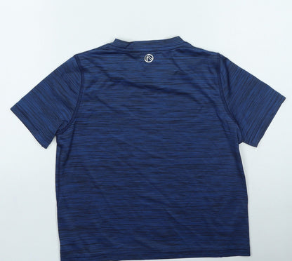 Oneils Boys Blue Polyester Basic Casual Size 7-8 Years Round Neck Pullover