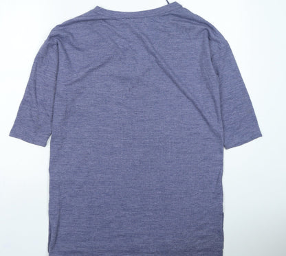 Womens UK Size 12 Love Leisure Blue Pullover Jumper