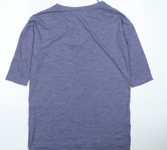 Womens UK Size 12 Love Leisure Blue Pullover Jumper
