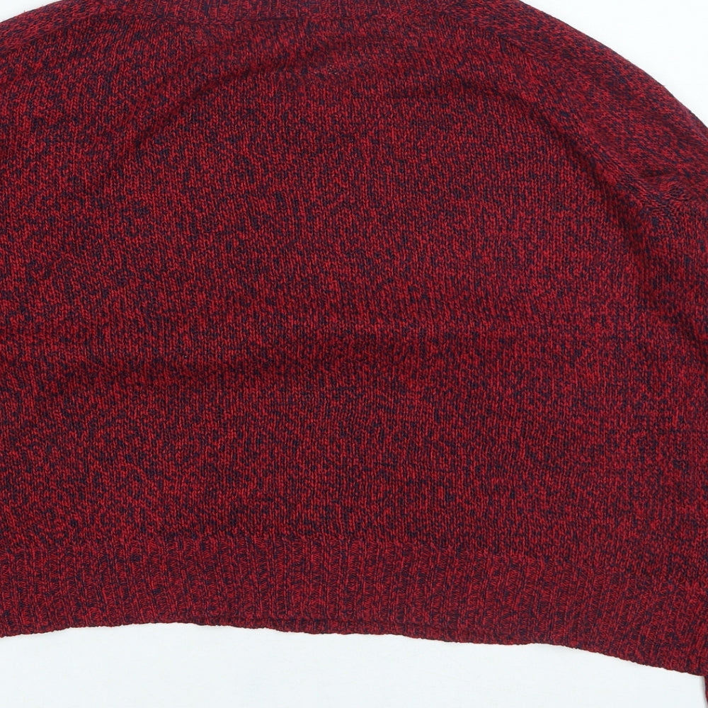 Womens UK Size S H&M Red Pullover Jumper