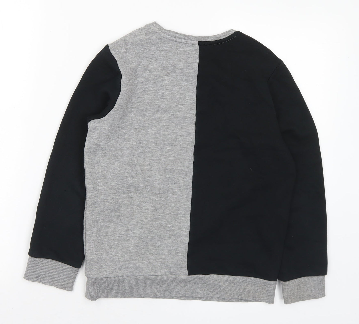 Marks and Spencer Boys Multicoloured Cotton Pullover Sweatshirt Size 9-10 Years - Numbers