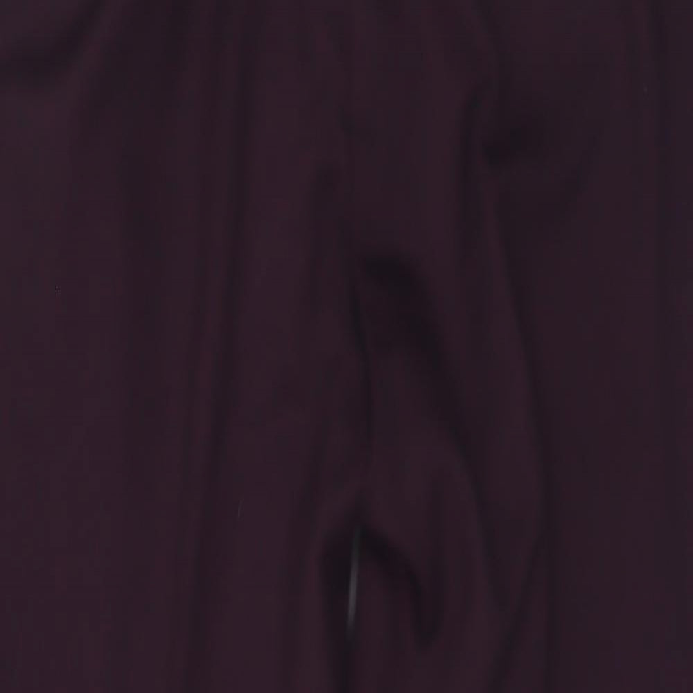 Womens UK Size 16 EWM Regular Fit  Purple Trousers